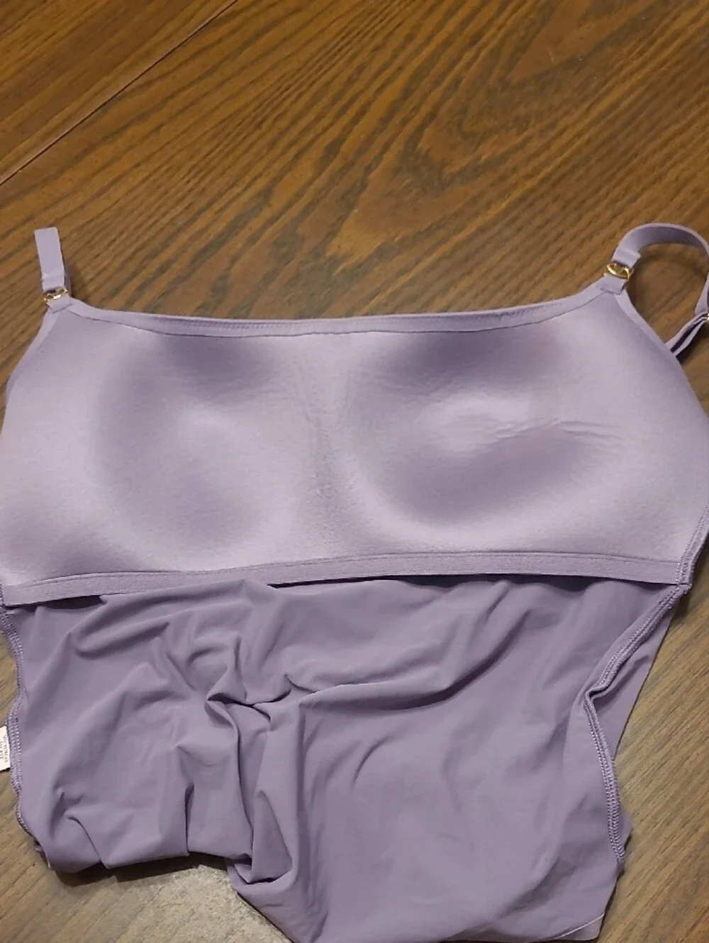 VICTORY SECRET SOFT LAVENDER BODYSUIT size L